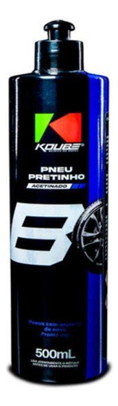 Pneu Pretinho Renova Brilho Aspecto Novo 500ml Koube 0