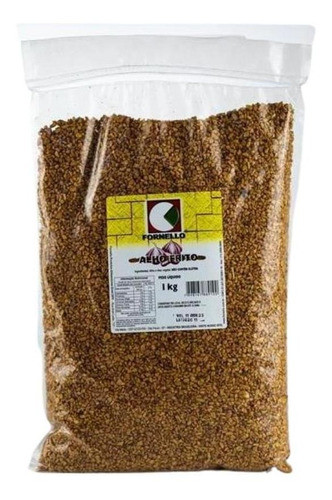 Alho Frito Granulado Crocante Bag 1 Kg Premium Fornello 0