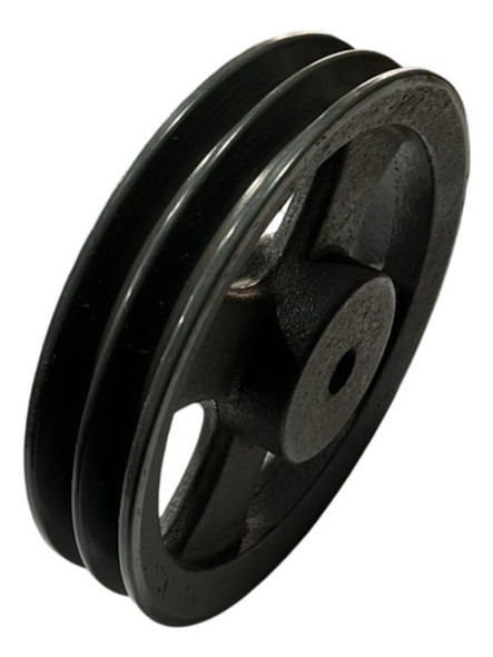 Polea De Fundición Para Correa Serie B 220mm 2 Canales 1