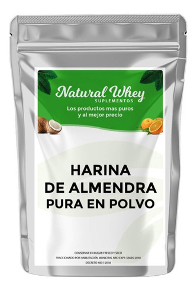 Harina De Almendra Pura 250 Gramos 0