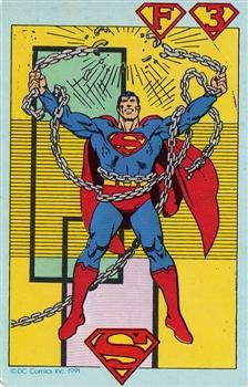 Juego Naipes Superman Cromy Cto Original No Repro Retro Kxz 1