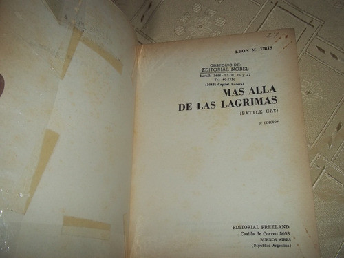 Mas Alla De Las Lagrimas - Leon M. Uris 1