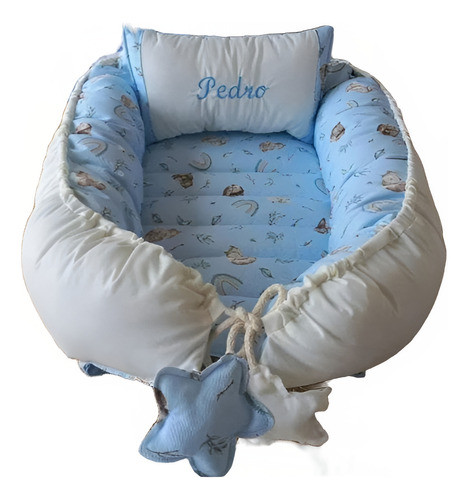 Promo Nidito Con Base Y Almohada Bordada 0