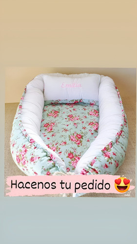 Promo Nidito Con Base Y Almohada Bordada 1