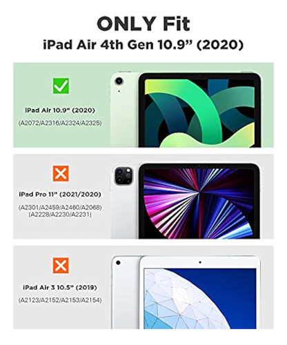Funda Timovo Para El Nuevo iPad Air De Cuarta Generación, Fu 1