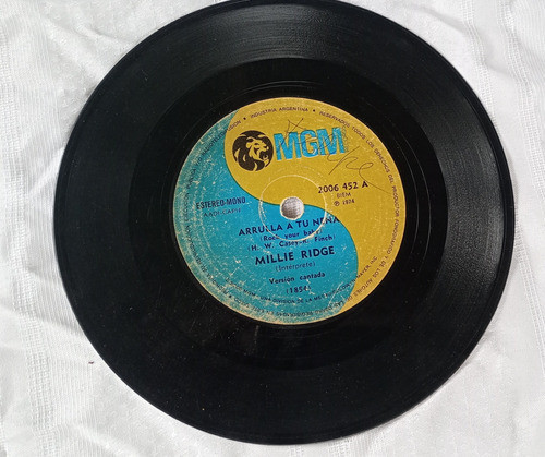 Millie Ridge Arrulla A Tu Nena (simple) Disco 0