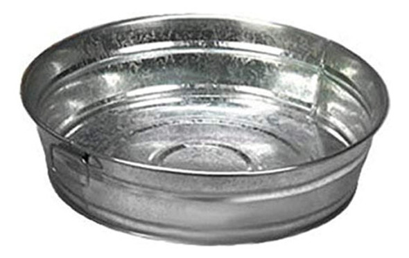 American Metalcraft-mtub12 Tina Galvanizada, 95 Oz, Plata 0