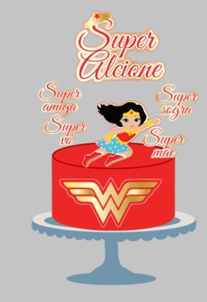 Arquivo De Corte, Topo Mulher Maravilha ,mãe (pdf E Studio) 0 Arquivo De Corte, Topo Mulher Maravilha ,mãe (pdf E Studio) 0