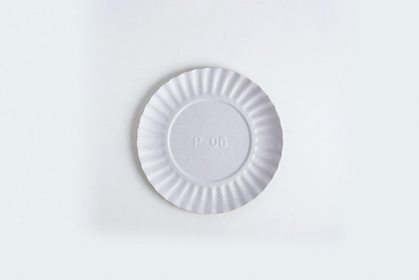 Prato De Papelão Branco 06 - 25,0 Cm - 500 Unidades 1