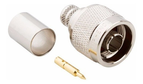 Conector N Macho Para Rg-58 Crimp - Amphenol Iu 0