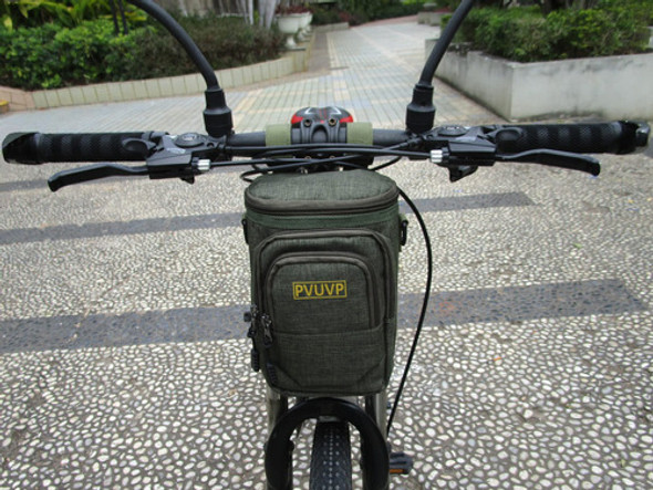 Pvuvp Bolsa De Manubrio De Bicicleta, Bolsa Delantera De Bi. 1 Pvuvp Bolsa De Manubrio De Bicicleta, Bolsa Delantera De Bi. 1