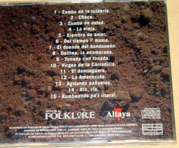 Los Cantores De Quilla Huasi Zamba De Usted Cd Kktus 1