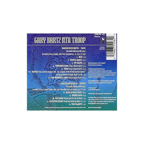 Bartz Gary Harlem Bush Music Uk Import Cd Nuevo 1