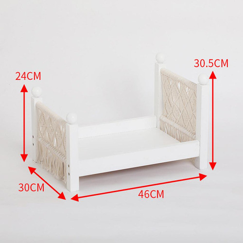 Adereços Tiro Assistida Destacável Mini Cama De Madeira 1