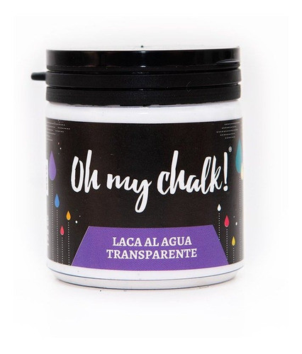 Laca Al Agua 175cc - Oh My Chalk - Satinada - Boedo 0