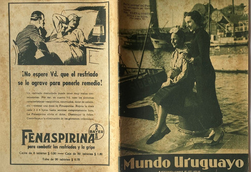 Mundo Uruguayo N° 804 Héctor Scarone En Nacional 1934 0