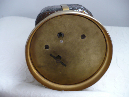 Botella Antigua Vidrio Facetado Caja Musical A Cuerda 1