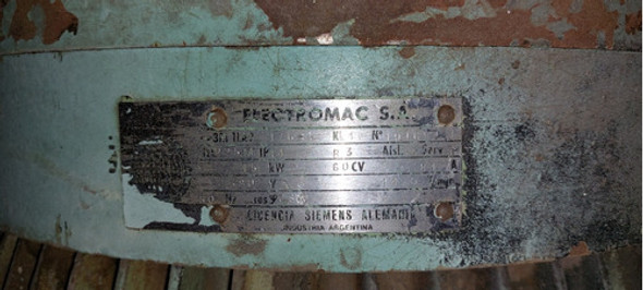 Motor Trifasico 60cv 1