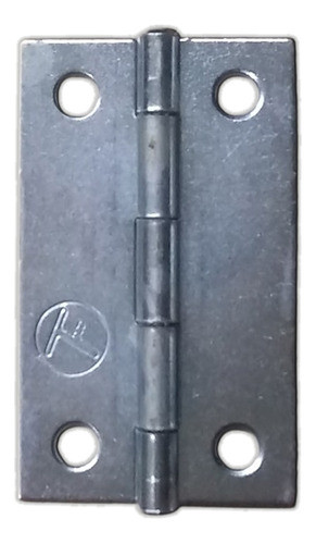 Bisagra Libro Hierro Zincado - 51mm - Caja X 25 U. - Fdn 0