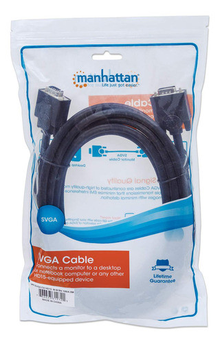 Cable Vga Manhattan De 10 Metros 0