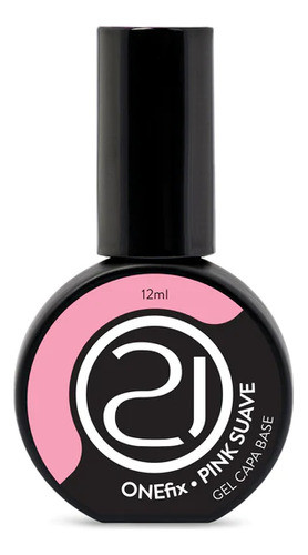 Gel Nails 21 One Fix Pink Suave Capa Base 12ml 0