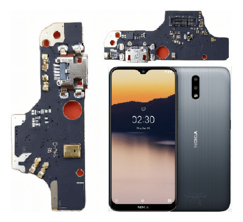 Placa De Carga Pin Para Nokia 2,3 Carga Rápida 0