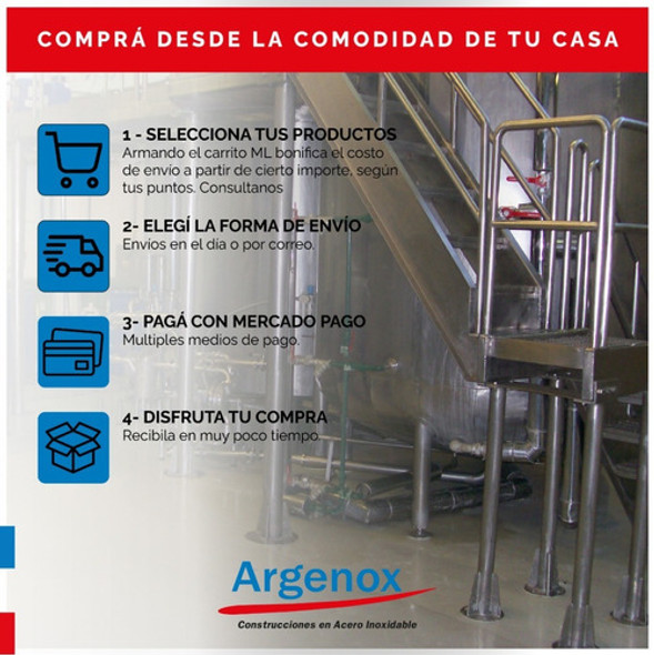 Buje De Reducción De 2 A 1 1/2 Pulgada Acero Inoxidable 304 1