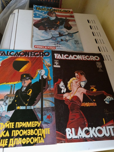 Falcão Negro - Ferro E Fogo 3 Volumes Howard Chaykin 0