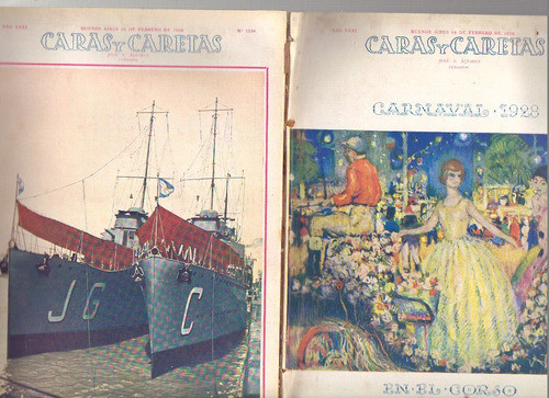 Caras Y Caretas Nº 1533 Al 1535, Suplemento Central - 1928 0