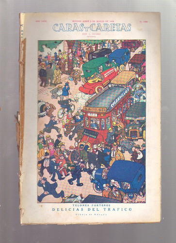 Caras Y Caretas Nº 1533 Al 1535, Suplemento Central - 1928 1