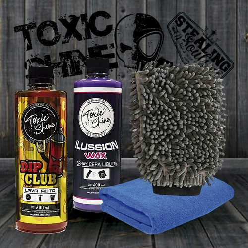 Toxic Shine | Kit Combo Lavado | Básico #13 | Shampoo + Cera 1