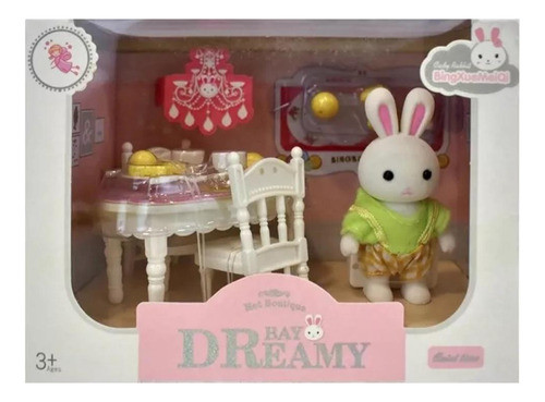 Set Comedor Conejito Dreamy Cksur 0680 Sryj 0