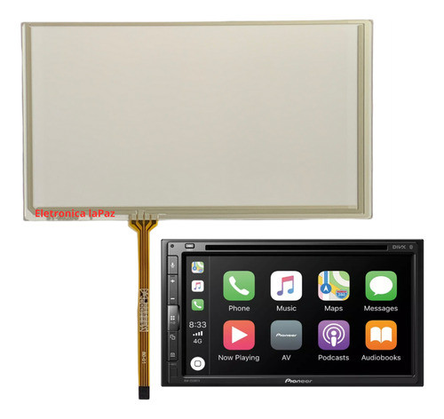 Tela Touch Screen Dvd Pioneer 2din Avh-x8580bt Avic-f970tv 0