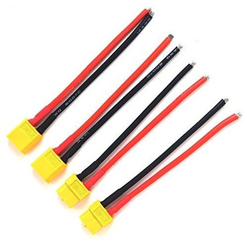 Padarsey 2 Pares Xt60 Conector Hembramacho Wvivienda 10 Cm A 0