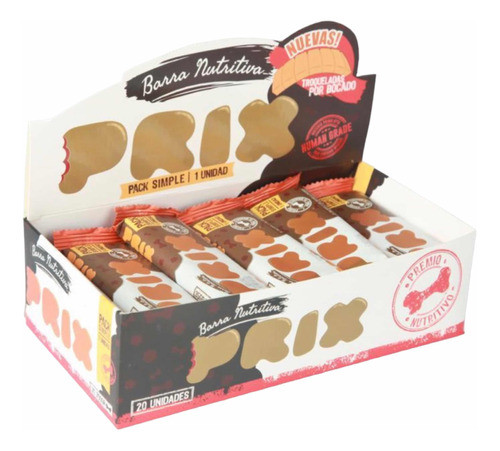 Barra Nutritiva Prix Pack Simple Troqueladas 20 U  Regalo 0