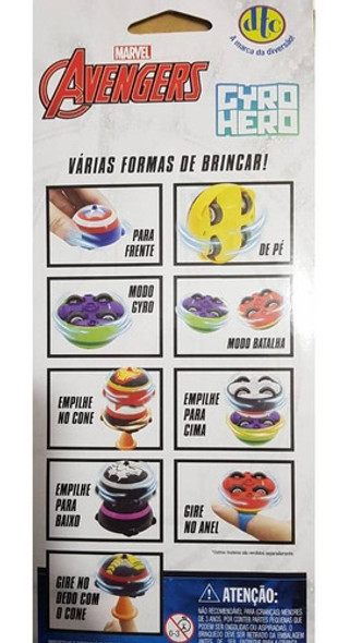 Pulseira Gyro Hero Marvel 4924 Dtc 1 Pulseira Gyro Hero Marvel 4924 Dtc 1
