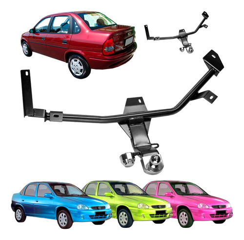 Engate Reboque Completo Chevrolet Corsa Classic 1994 A 2010 0