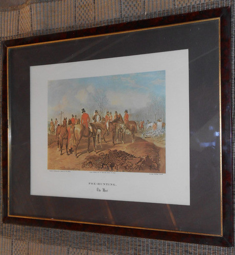 Cuadro I.e.herring. Fox Hunting,the Meet . 1