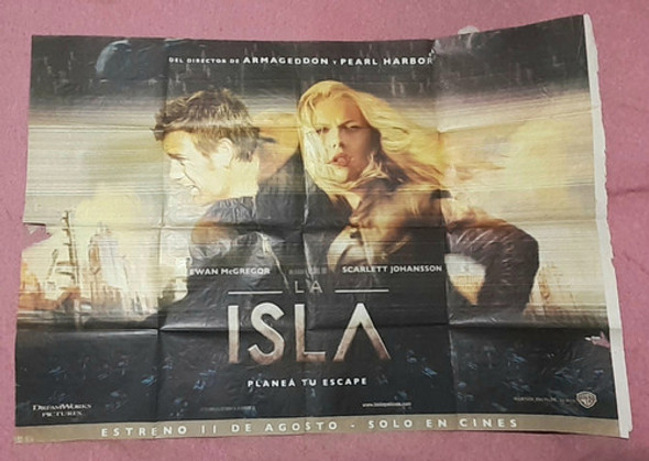 The Island ( La Isla ) - Poster Afiche Original Cine 100x145 0 The Island ( La Isla ) - Poster Afiche Original Cine 100x145 0