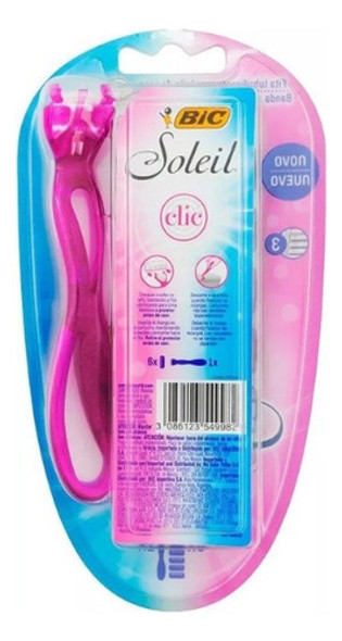 Aparelho De Depilação Bic Soleil Clic C/ 6 Cargas: Kit C/ 5 0