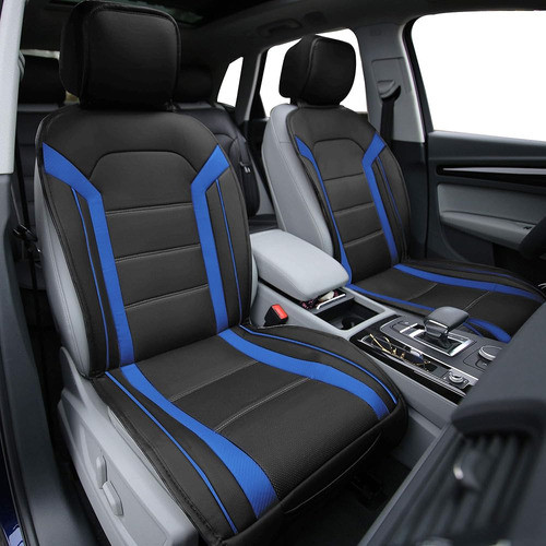 Fh Group Fundas De Asiento De Coche Conjunto Delantero Azul 1