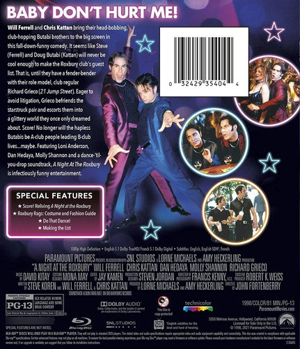 Blu-ray A Night At The Roxbury / Subtitulos En Ingles 1