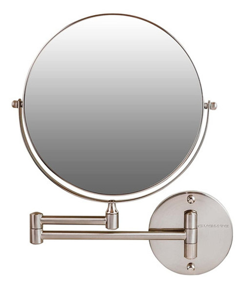 Ovente 9  Espejo De Maquillaje De Montaje En Pared, Lupa 1x 0