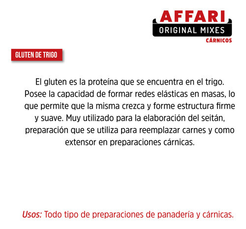 Gluten De Trigo Affari X 5 Kg 1
