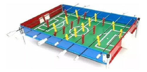 Metegol De Mesa Infantil Metalico Juego Estadio Clásico Niño 0