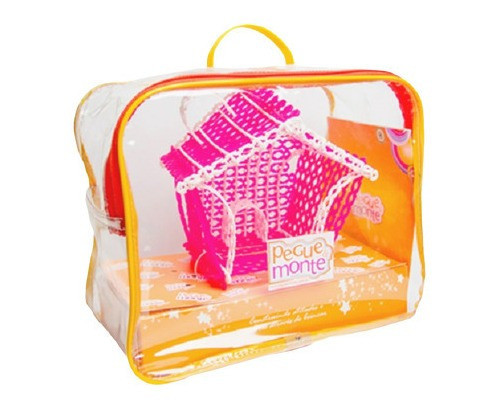 Palitos Mágicos Pegue & Monte 500 Peças + Casinha 3d 0