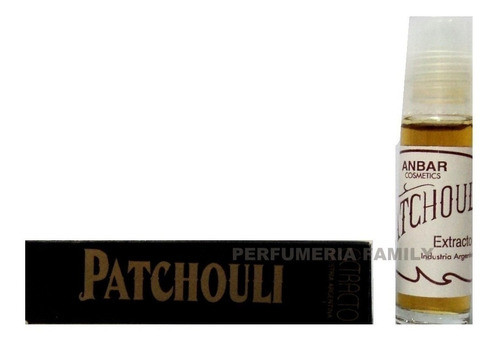 Perfume Patchouli Extracto Original X10cm3 Distr. Oficial Perfumeria Family 0
