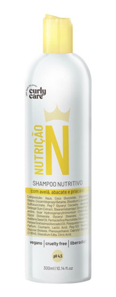 Shampoo Nutritivo Potente Curly Care Antirressecamento 300ml 0 Shampoo Nutritivo Potente Curly Care Antirressecamento 300ml 0