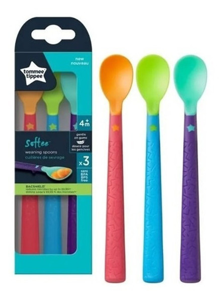 Set De Tres Cucharas Tommee Tippee 0