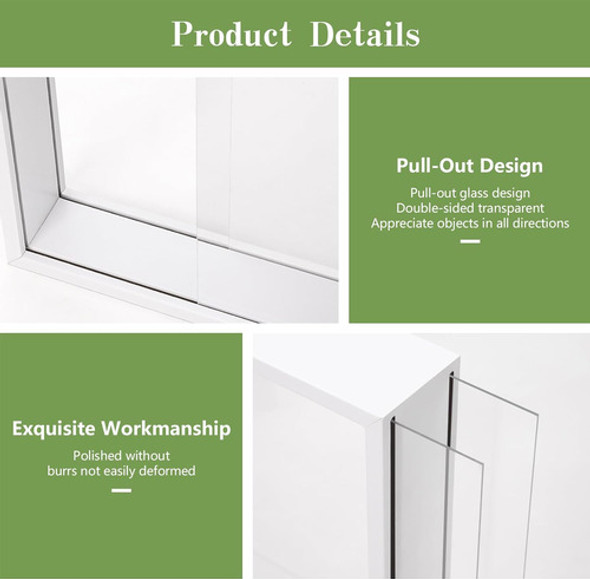 Decoración Hogar Marco Con Flores Tamaño 30.48x30.48cm 1